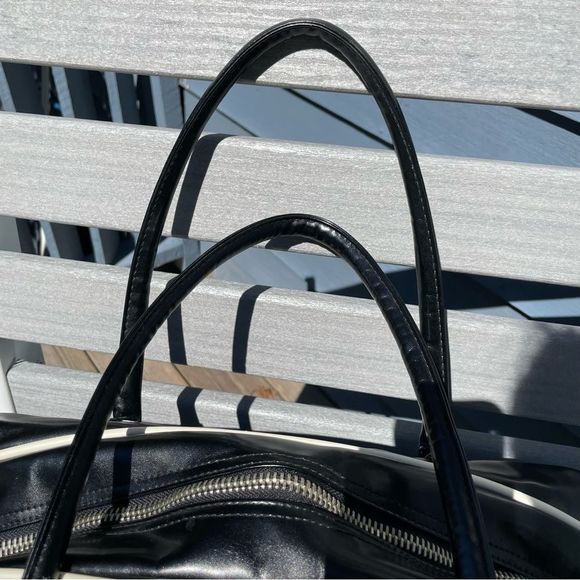 MTV Vintage black faux leather large purse - Picture 5 of 11